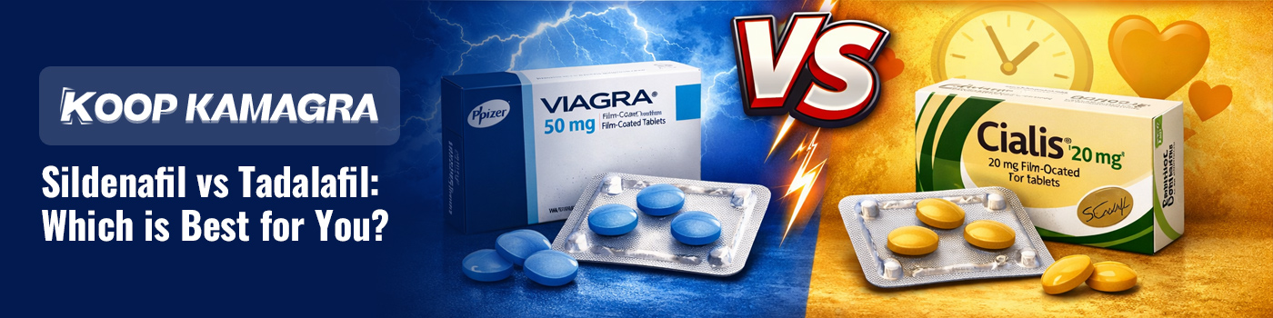 Sildenafil versus Tadalafil: wat is voor u het beste? Sildenafil versus Tadalafil: wat is voor u het beste?